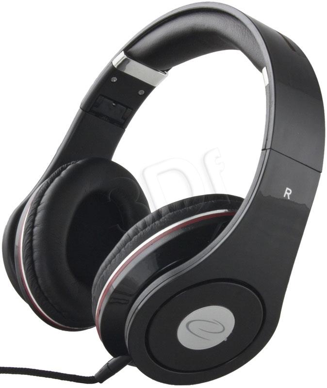 ESPERANZA Audio Stereo Folding Headphones with volume control EH141K |5m | Black austiņas