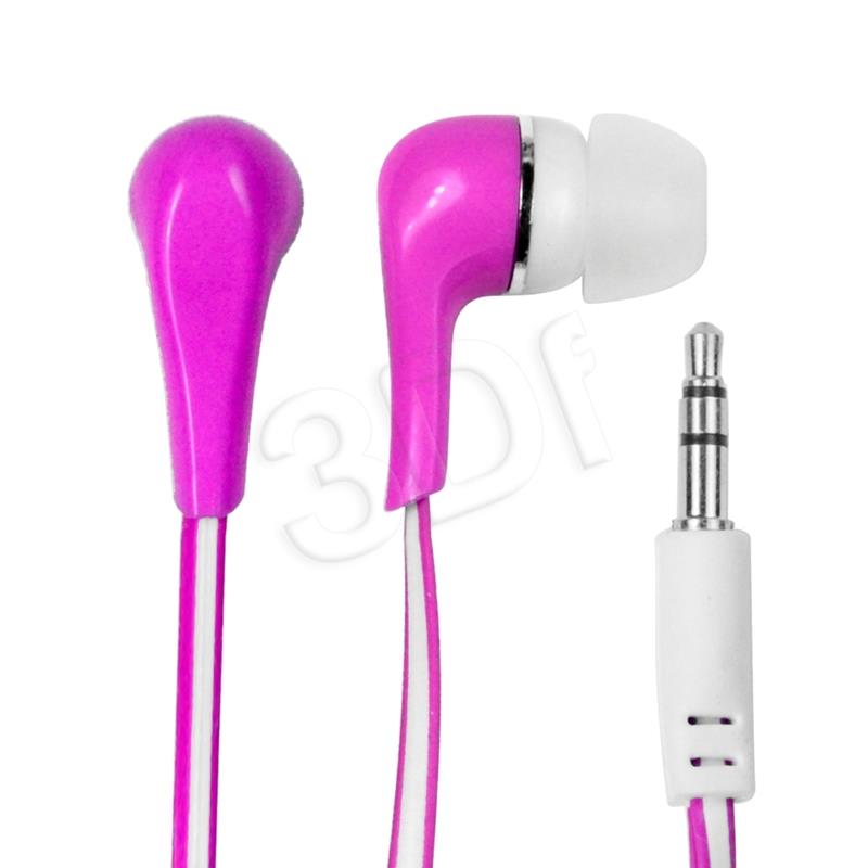 Vakoss MSONIC Stereo Earphones silicone MH132EP pink