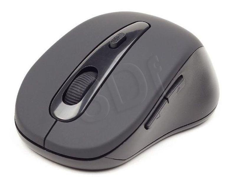 Gembird Bluetooth optical mouse 1600 DPI, black Datora pele