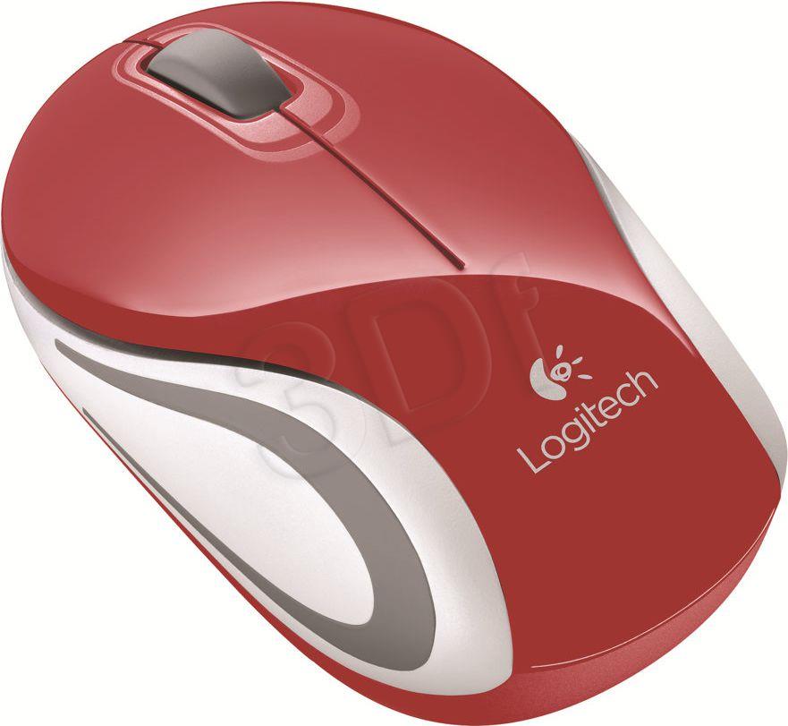 Logitech  Wireless Mini Mouse M187 - RED - 2.4GHZ - EMEA Datora pele