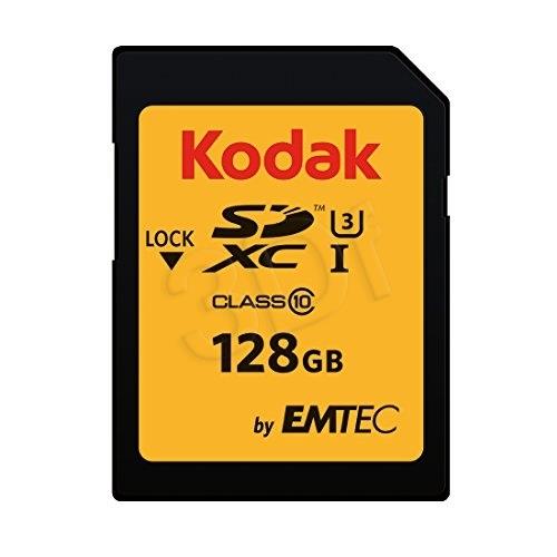 SD Card 128GB KODAK   SDHC (CLASS10)       UHS-I U3 Ka.Blist atmiņas karte