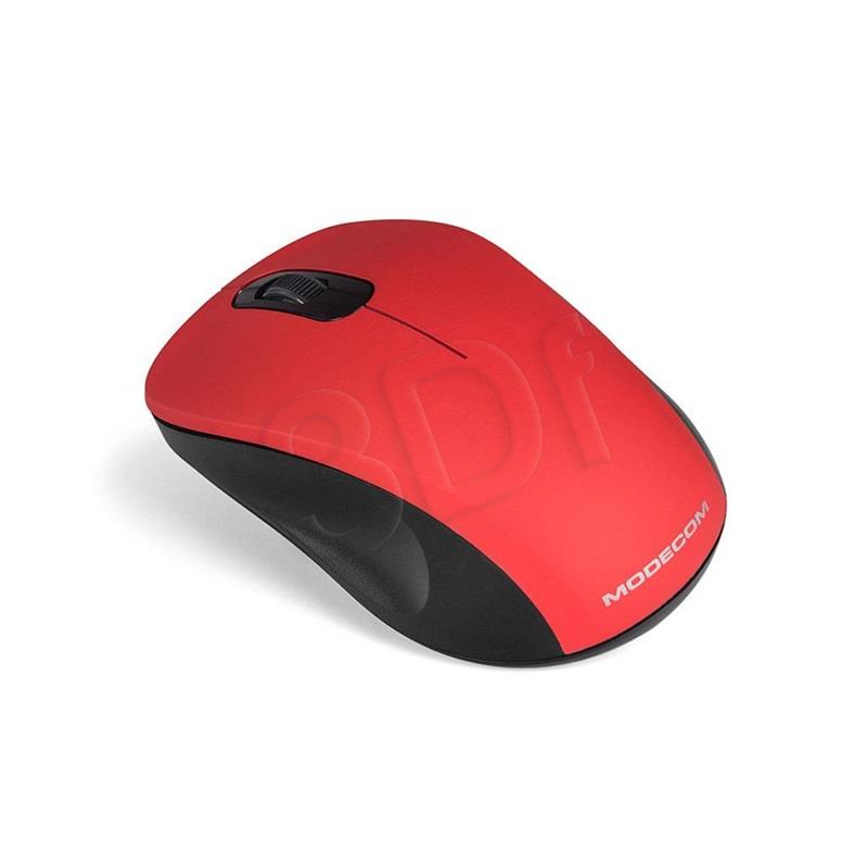 MODECOM Wireless Optical Mouse WM10S Silent Czerwona Datora pele