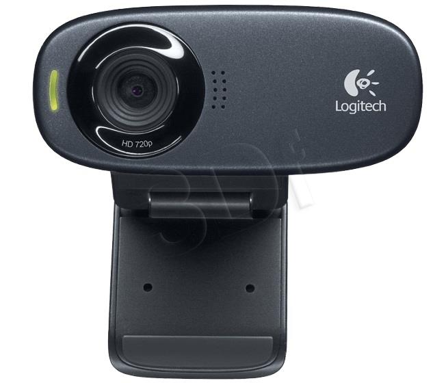 Logitech HD-Webcam C310 black web kamera
