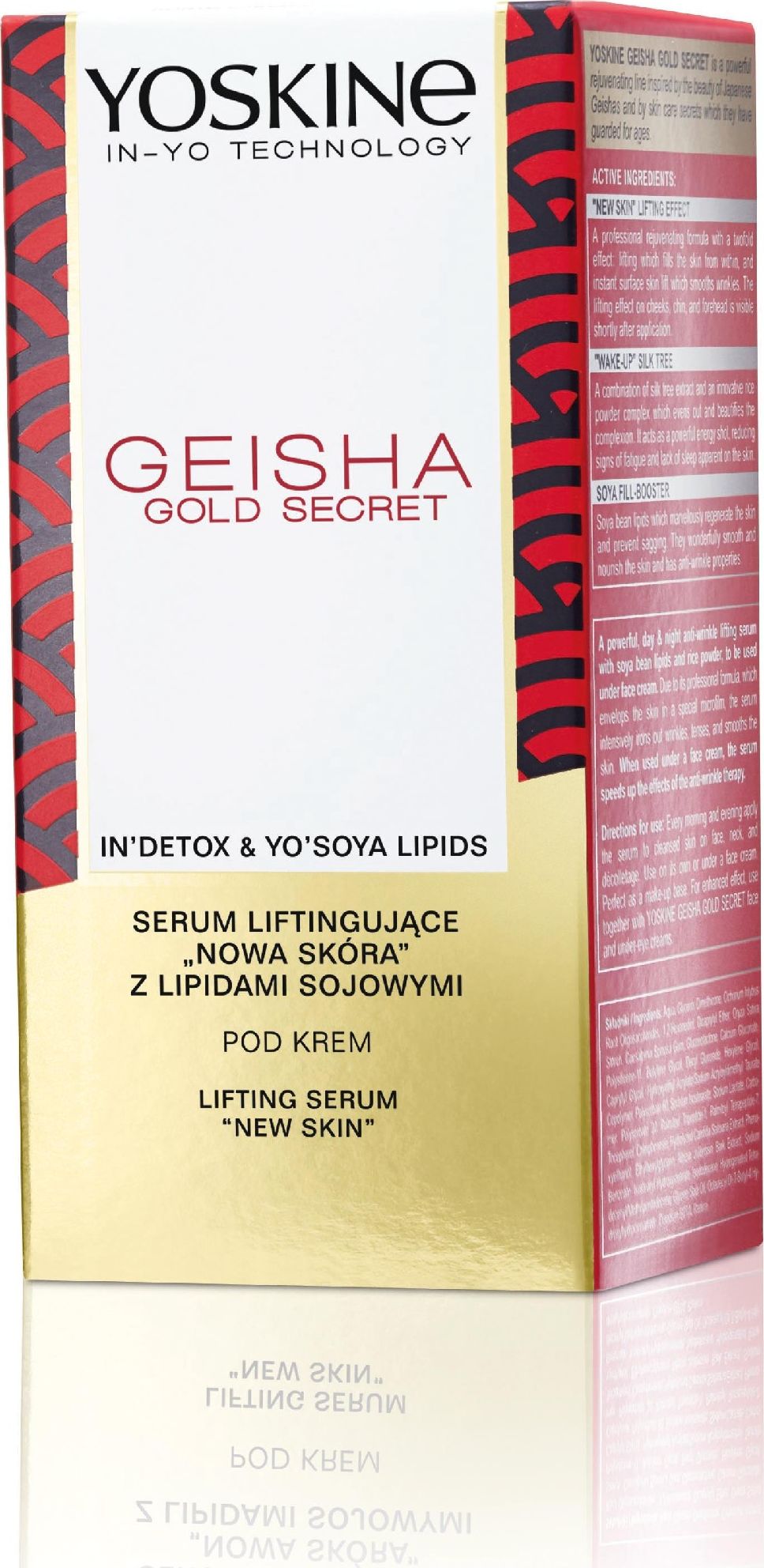 Yoskine Geisha Gold Secret serum liftingujace pod oczy nowa skora pod krem 30ml 5900525063779 (5900525063779) ēnas