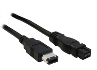  InLine Kabel FireWire 400 - 800 1394b,   6 - 9 Pin, meski, 2m (36902) USB kabelis