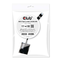 CLUB 3D USB 3.1 Type C-HDMI 2.0 Adapter video karte