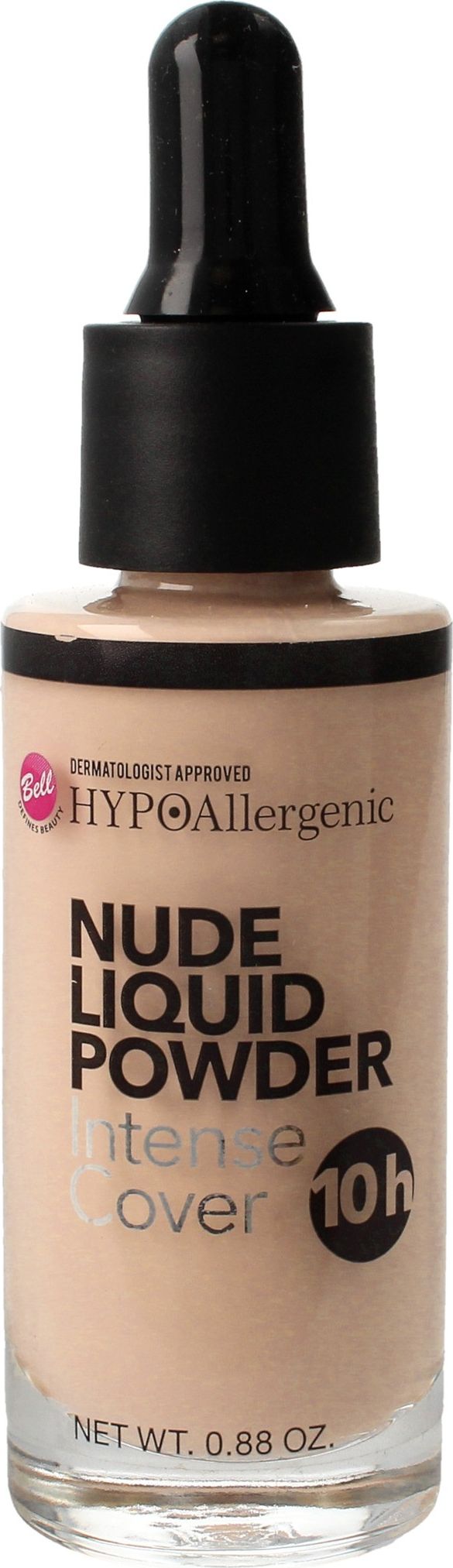 Bell Hypoallergenic Puder w plynie Nude Liquid Powder nr 01 Porcelain 25g 833888 (5902082523888)