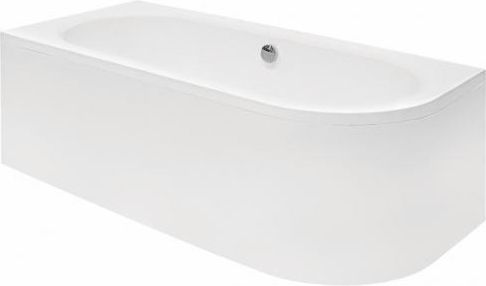 Asymmetrical corner bathtub Besco Avita left 150 x 75cm (WAV-150-NL)