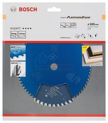 Bosch Tarcza pilarska Expert for Laminated Panel 165 x 20 x 2,6 mm, 48Z - 2608644128 Elektriskais zāģis