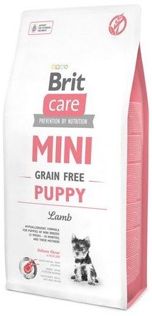 Brit Care Grain Free Mini Puppy Lamb 7kg 90544 (8595602520152) barība suņiem