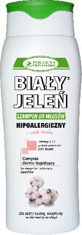 Bialy Jelen Szampon hipoalergiczny z bawelna 300 ml 806052 (5900133006052) Matu šampūns