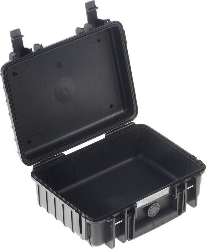 B&W Outdoor Case Type 1000 black padded partition insert soma foto, video aksesuāriem