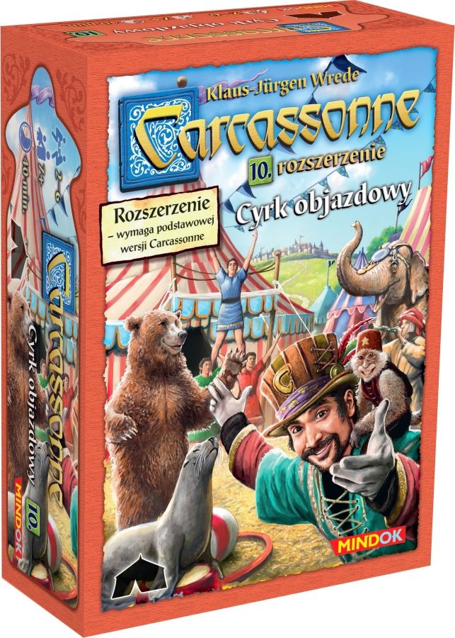 Bard Addition to the game Carcassonne: Traveling Circus (2nd edition) (poļu valodā) galda spēle