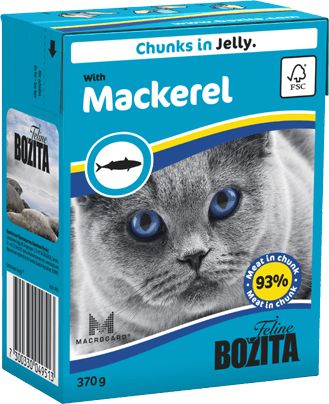 Bozita Makrela w galaretce - 370g 006778 (7300330049117) kaķu barība