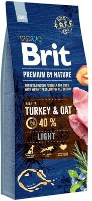 Brit Premium By Nature Light 15kg VAT011771 (8595602526604) barība suņiem