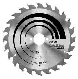 Bosch Pila tarczowa Optiline Wood H 190x2,6x30mm 24 zeby (2.608.640.615) B 2608640615 (3165140194099) Elektriskais zāģis