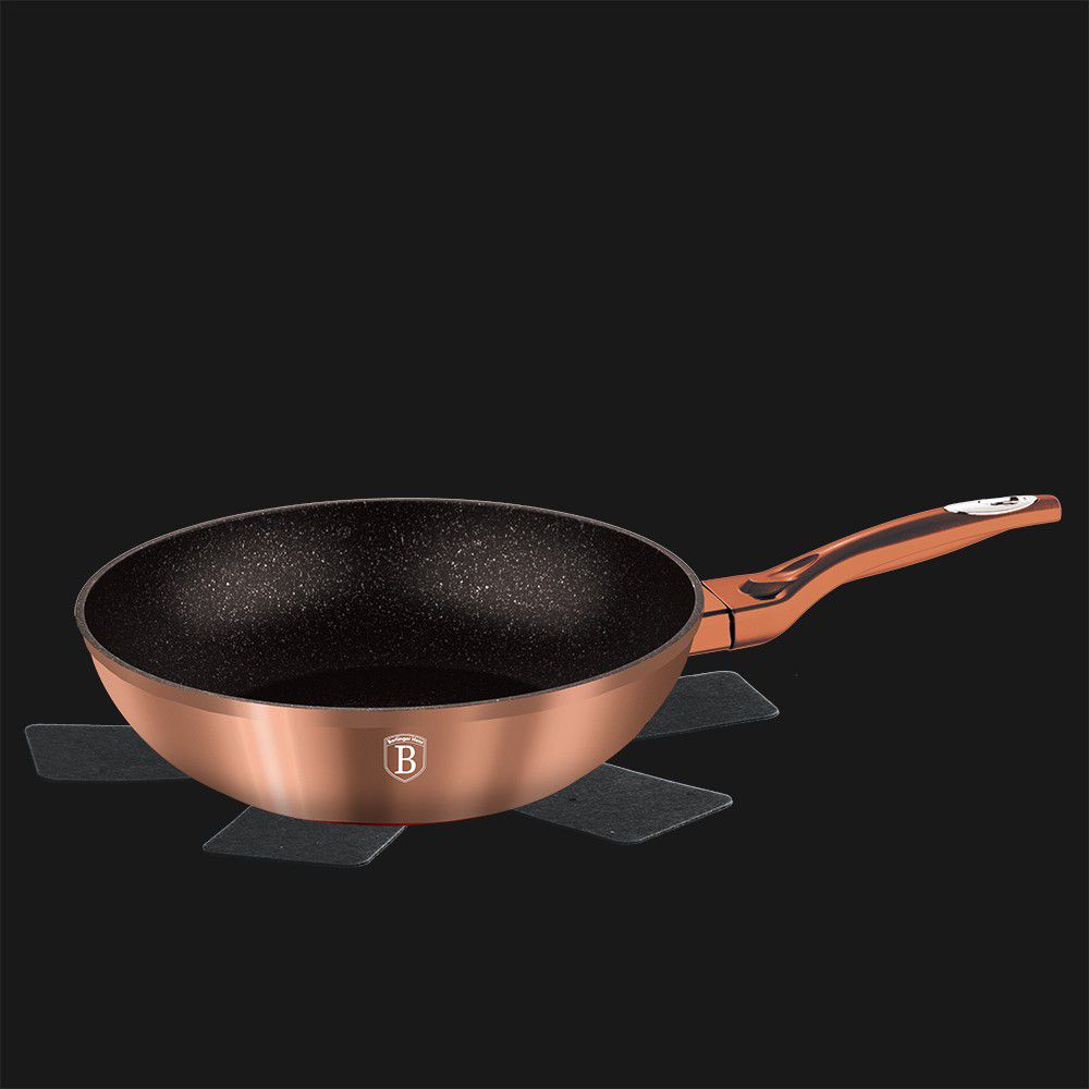 Patelnia Berlinger Haus wok Metallic 28cm BH/1512 (5999056777170) Pannas un katli