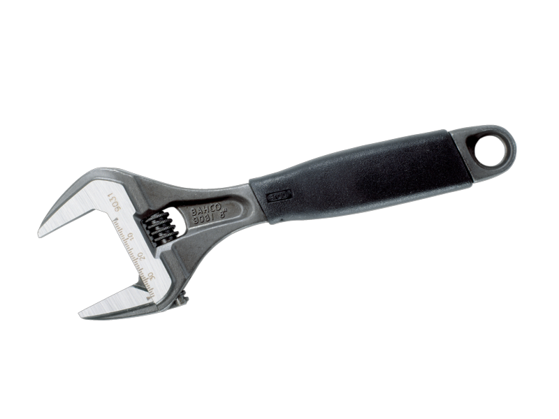 Bahco Adjustable Swedish wrench 170mm rubber handle (9029)