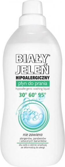 Bialy Jelen Hipoalergiczny plyn do prania tkanin 1L (BJN000012) BJN000012 (5900133010929) Sadzīves ķīmija