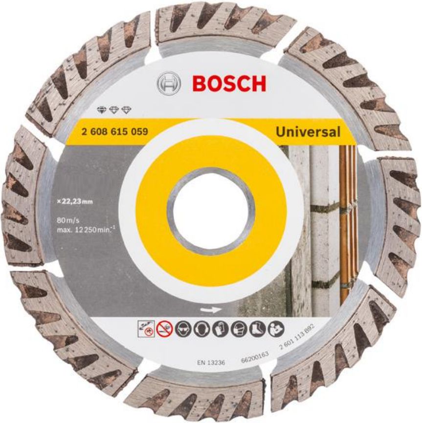 Bosch Diamond Abrasive Blade 125x22,23 Stnd. universal Speed
