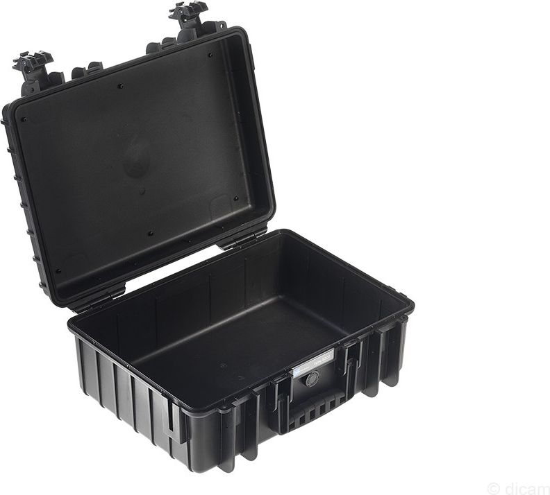 B&W Outdoor Case Type 5000 black padded partition insert soma foto, video aksesuāriem