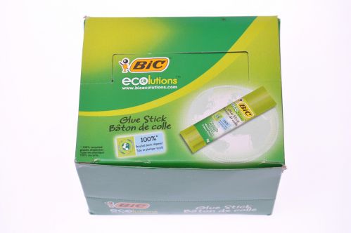 Bic KLEJ BIC GLUE STICK ECOLUTIONS 8 G PUDELKO 30 SZT - 892344 892344 (3086123250468) biroja tehnikas aksesuāri