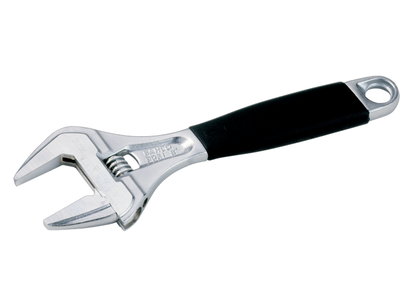 Bahco Adjustable Swedish wrench 218mm rubber handle (9031C)