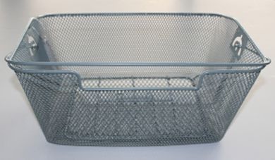 Basil Kosz na tylny bagaznik BASKET-4 Bottom hooks, stalowy srebrny (BAS-11118) BAS-11118 (8715019111181)