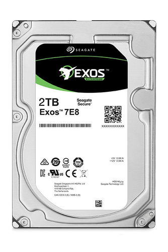 SEAGATE EXOS 7E8 2TB 3.5 HDD 512n cietais disks