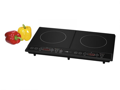 Clatronic DKI 3609 Black Countertop Zone induction hob 2 zone(s) plīts virsma