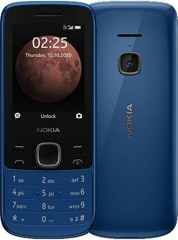 Nokia 225 4G TA-1316 Blue, 2.4 , TFT, 240 x 320 pixels, 64 MB, 128 MB, Dual SIM, Nano-SIM, 3G, Bluetooth, 5.0, USB version MicroUSB, Built-i Mobilais Telefons