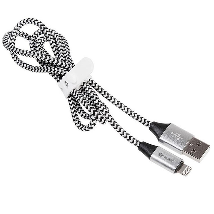 Kabelis Tracer USB 2.0 Iphone AM - lightning 1m peleks TRAKBK46268
