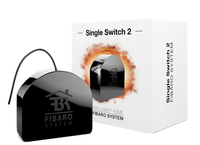 Fibaro Single Switch 2 FGS-213 Black, Can switch on or off connected device iekārtas lādētājs