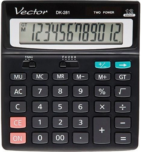 Kalkulator Vector VECTOR KAV DK-281 CASI0025 (5904329496108) kalkulators