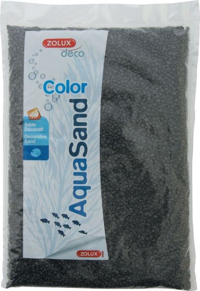 Zolux Aquasand Color czern hebanowa 1kg 4961224 (3336023461038)