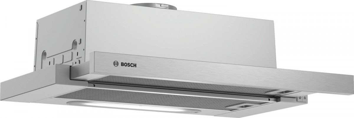Bosch DFT63AC50 (140 m3/h; 598 mm; silver color) Tvaika nosūcējs