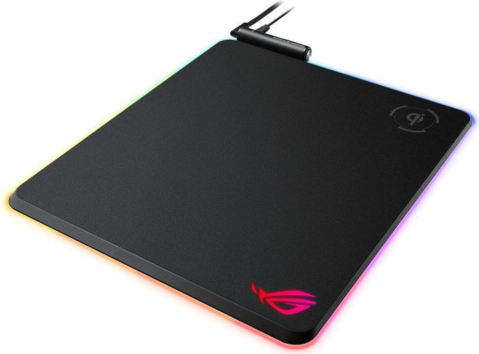 ASUS ROG Balteus Qi Gaming mouse pad Black peles paliknis