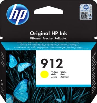 HP 912 Yellow Ink Cartridge kārtridžs