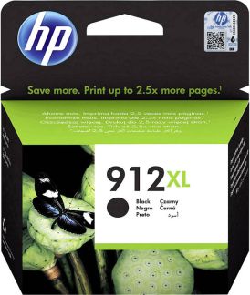 HP 912XL High Yield Black Ink kārtridžs