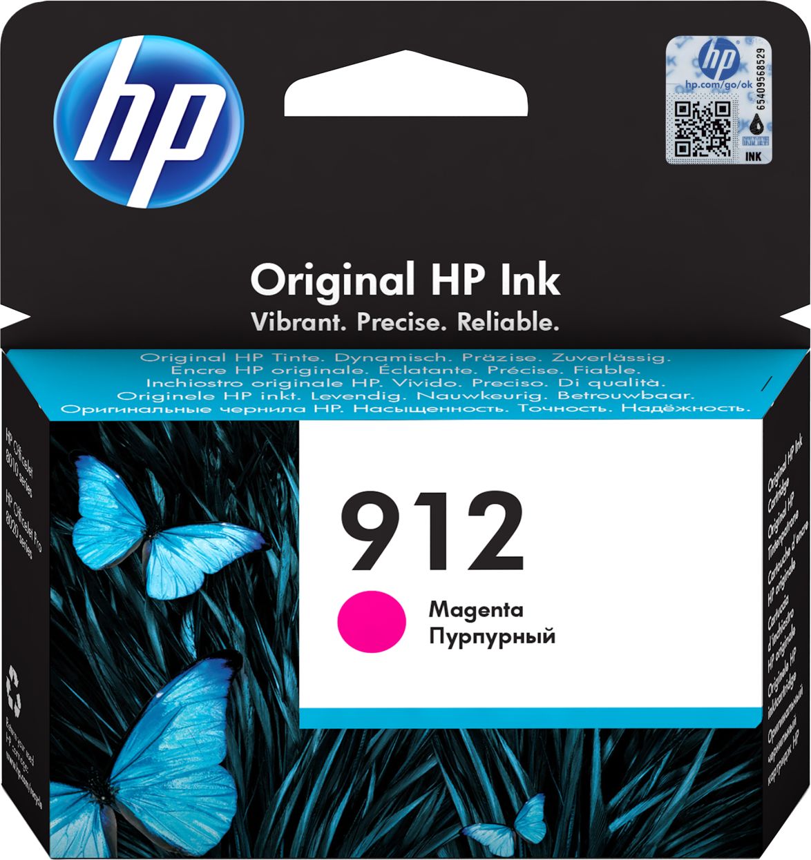 HP 912 Magenta Ink Cartridge kārtridžs