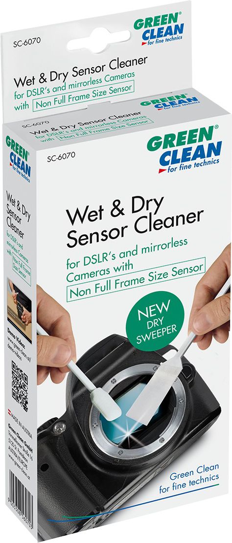 Green Clean Zestaw for czyszczenia sensora (SC-6070) aksesuārs putekļsūcējam
