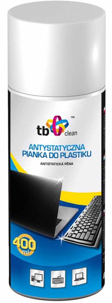 Antistatic foam for plastic surfaces tīrīšanas līdzeklis