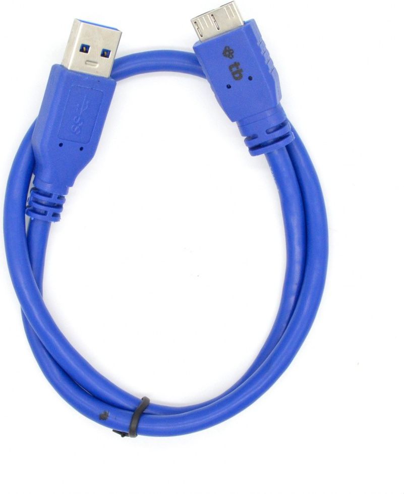 Cable USB 3.0-Micro 1 m. Blue USB kabelis