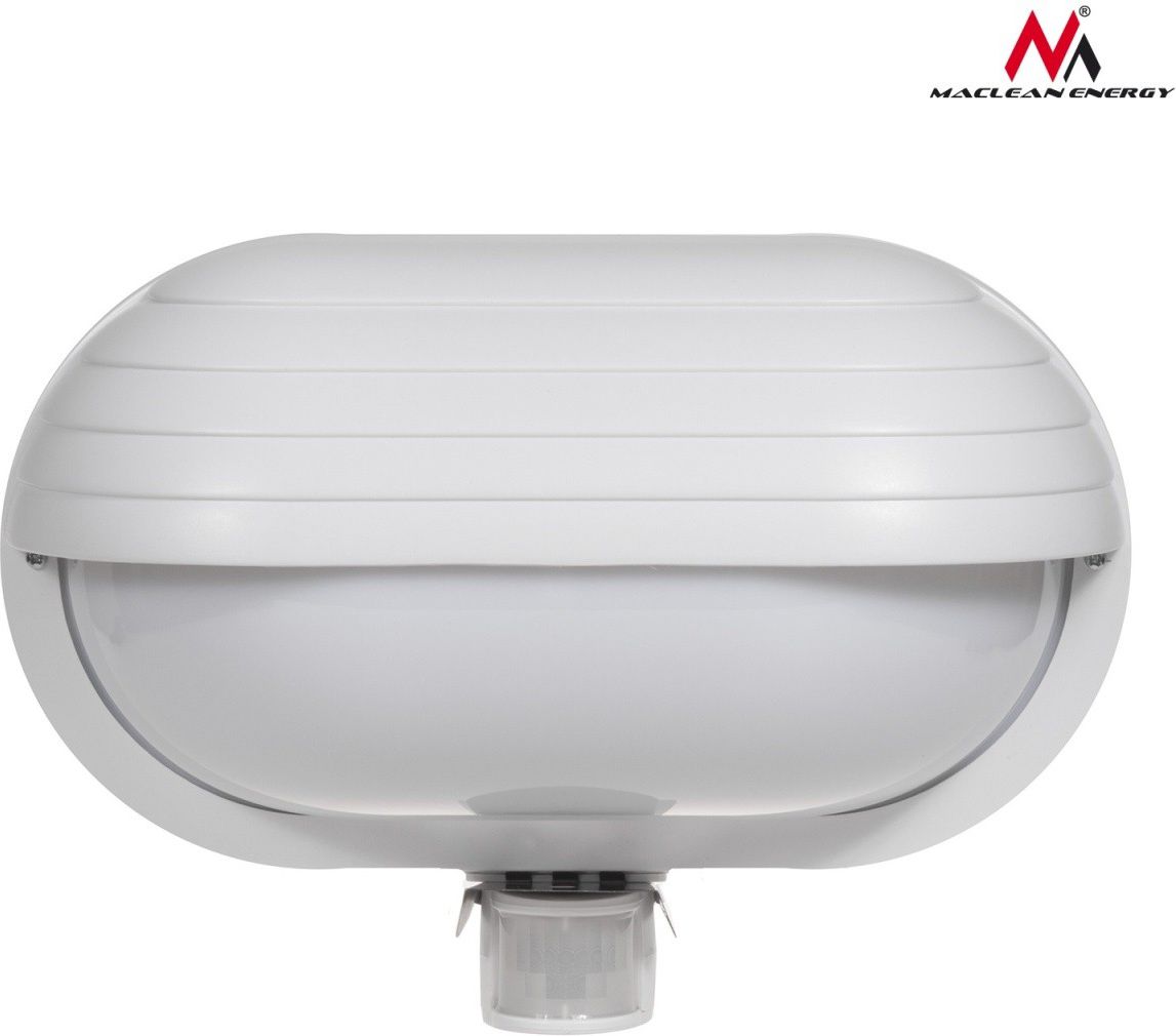 Wall mounted sensor pir MCE33 W white 60W apgaismes ķermenis