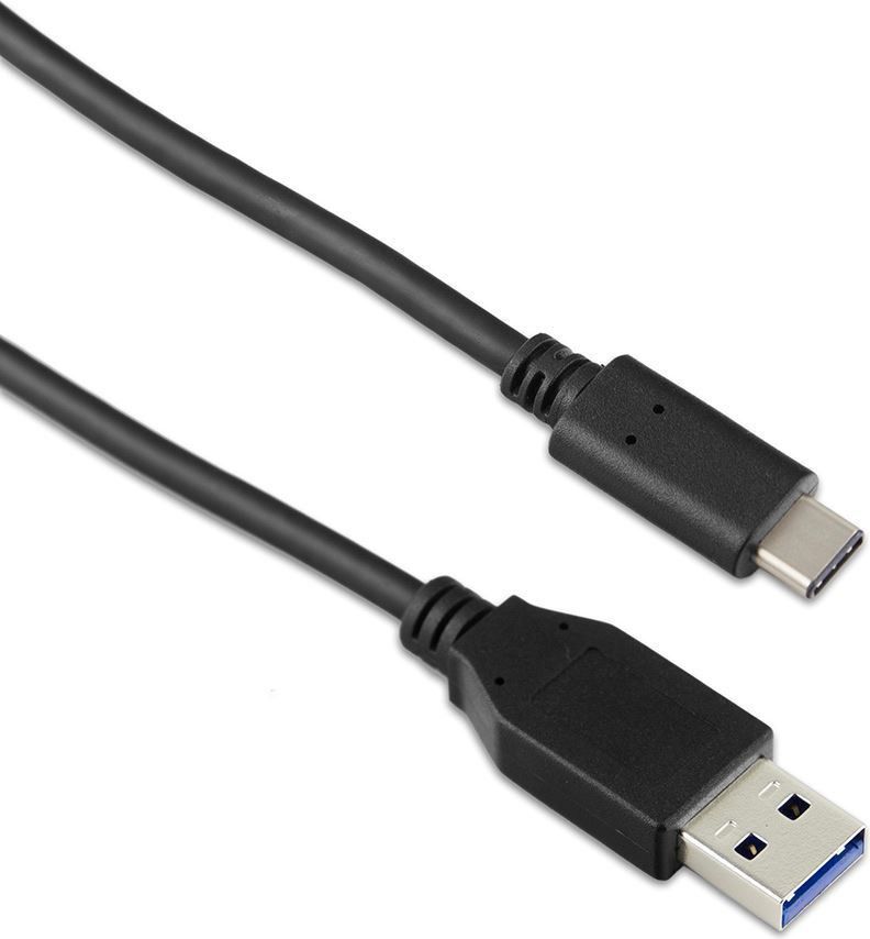  Targus USB-C to A Cable M-M/10Gb/1m/3Amp/Black kabelis, vads