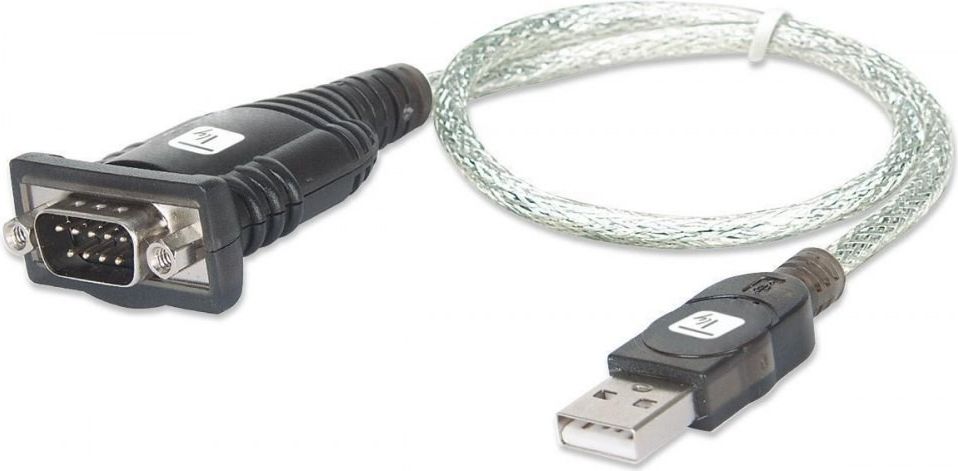 Kabel USB Techly  USB  - RS232 DB9, 0.45m   (023493) USB kabelis