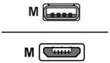 Kabel USB Mcab microUSB, 1.8m (7001319) USB kabelis