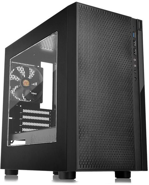 Thermaltake Versa H18 USB3.0 Window - Black Datora korpuss