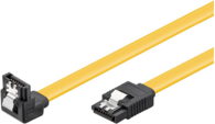 MicroConnect  SATA cable 6GB, SATA III 0,70M Sata Male 90  to Sata Male kabelis datoram