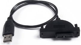 MicroStorage USB 2.0 to 7+6 13Pin SATA ODD diskdzinis, optiskā iekārta